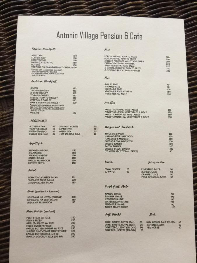 Antonio Village Pension And Cafe 엘니도 외부 사진